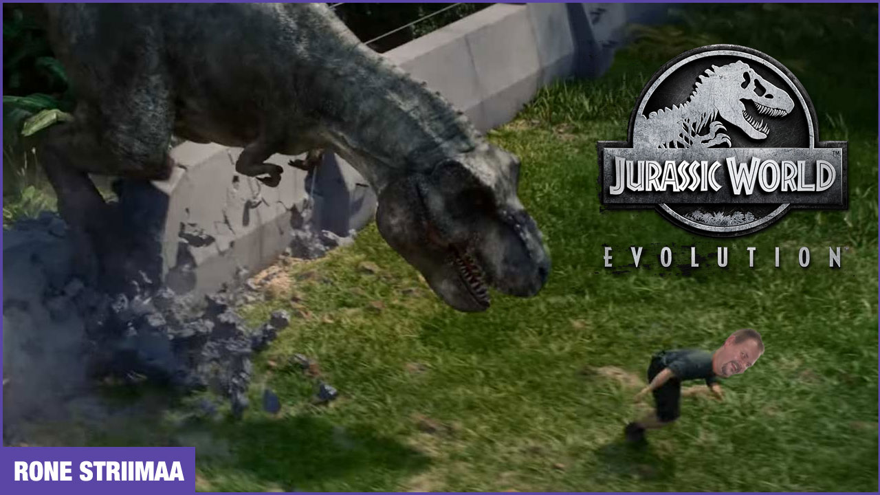 Jurassic Worlds Evolution ja Rone